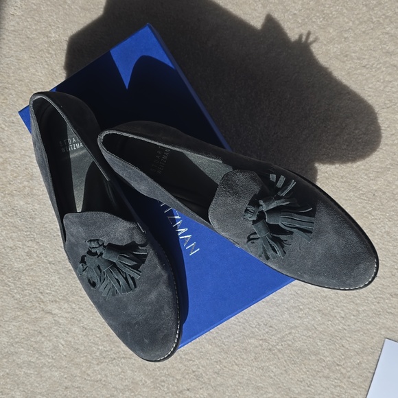 Stuart Weitzman suede loafers - Picture 11 of 14